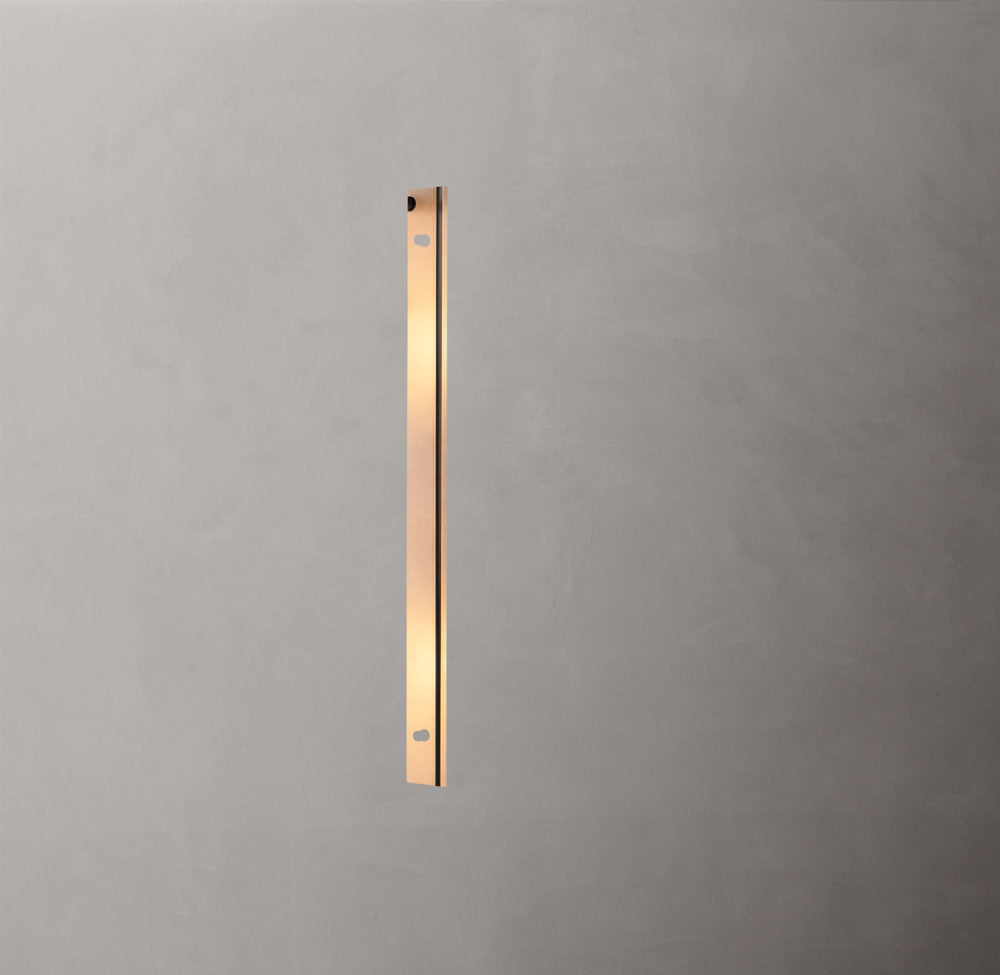 San Marco Alabaster Grand Rectangular Sconce