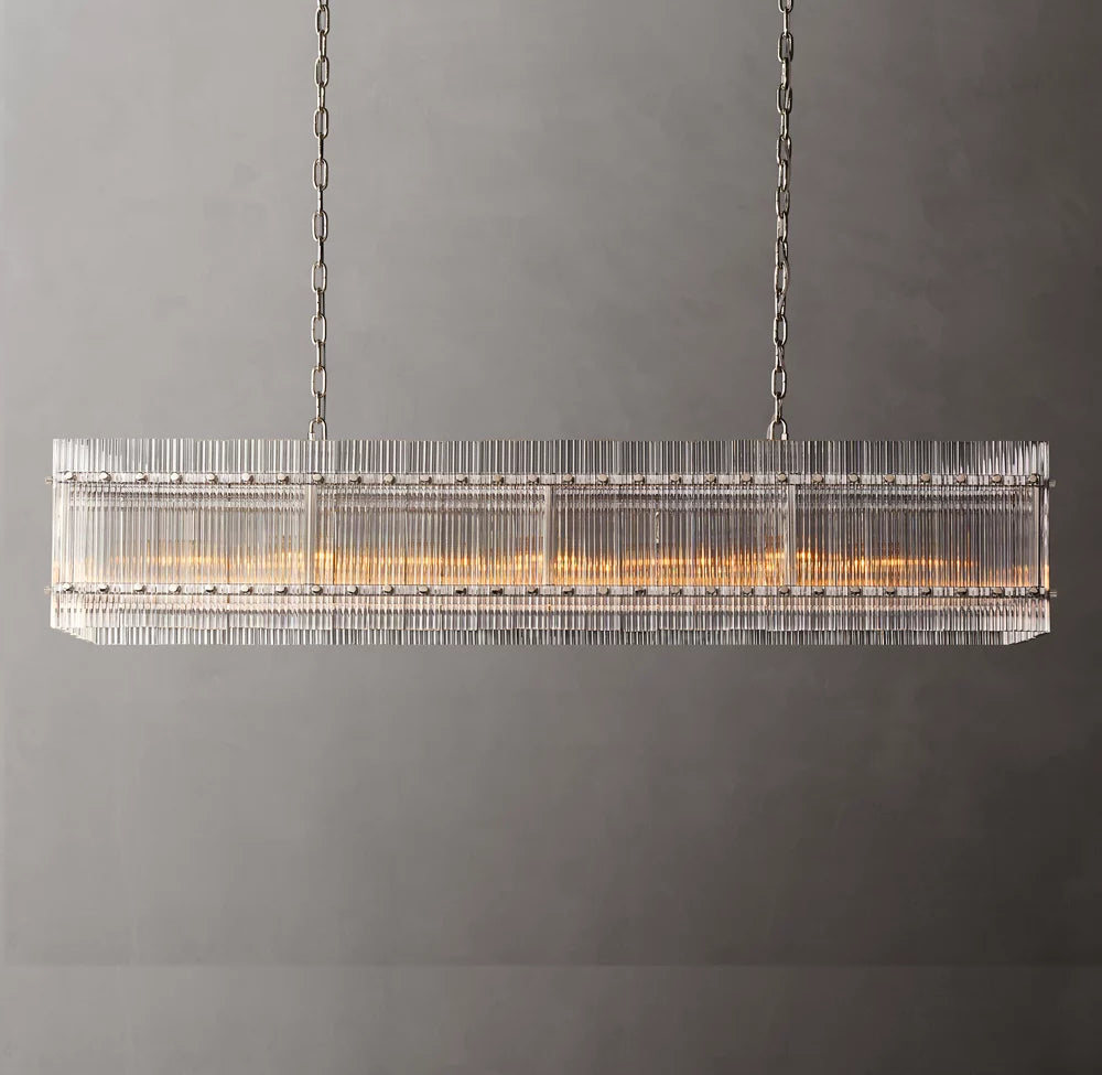 San Marco Rectangular Chandelier 54"