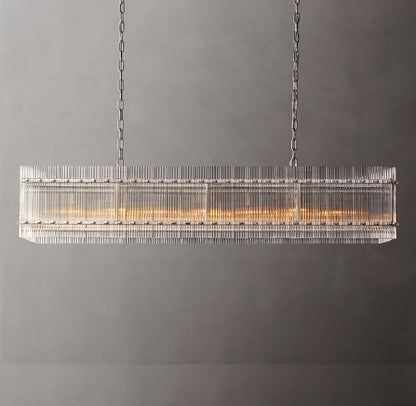 San Marco Rectangular Chandelier 54"