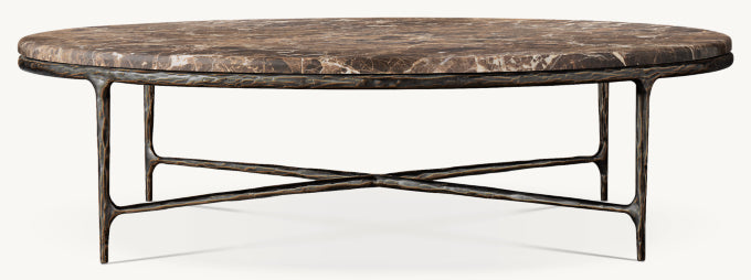 Thaddeus Marble Round Coffee Table