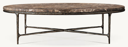 Thaddeus Marble Round Coffee Table