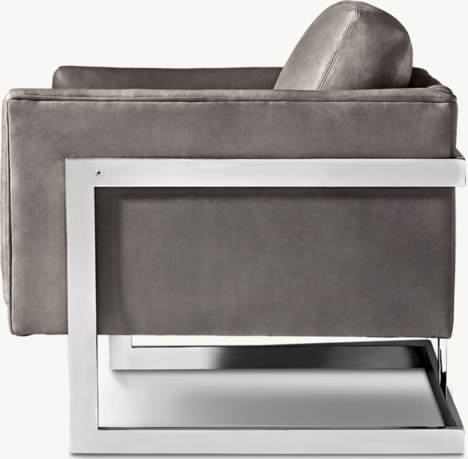 Milo Baughman Model #3426 Leather Chair, 1968