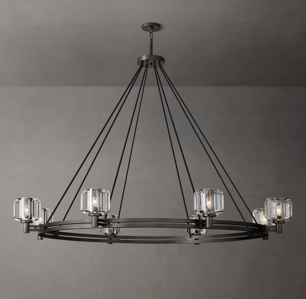 Demaret Round Chandelier 60"