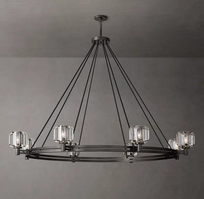 Demaret Round Chandelier 60"