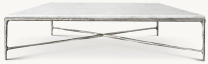 Thaddeus Marble Square Coffee Table