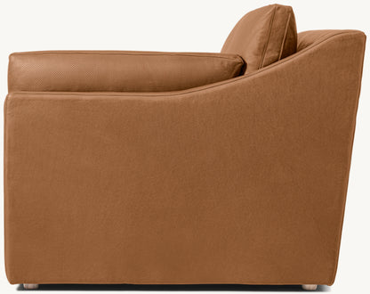 Cloud Slope Arm Leather Chair