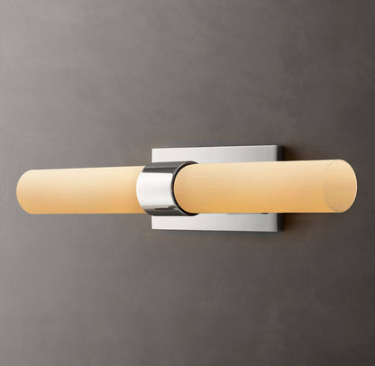 Ravelle Milk Glass Linear Sconce