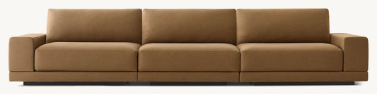 Cortona Modular Full Cushion Back 3-Piece Sofa