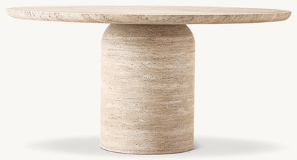 Cupola Carved Round Dining Table