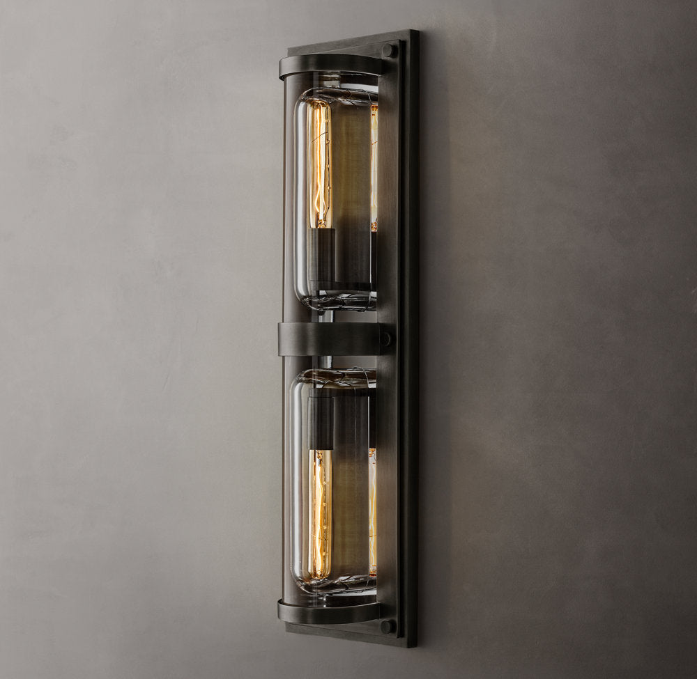 Savile Round Linear Sconce