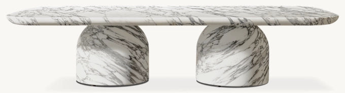 Cupola Carved Coffee Table