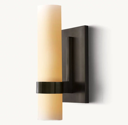 Ravelle Milk Glass Sconce