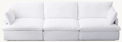 Cloud Modular Track Arm 3-Piece Sofa
