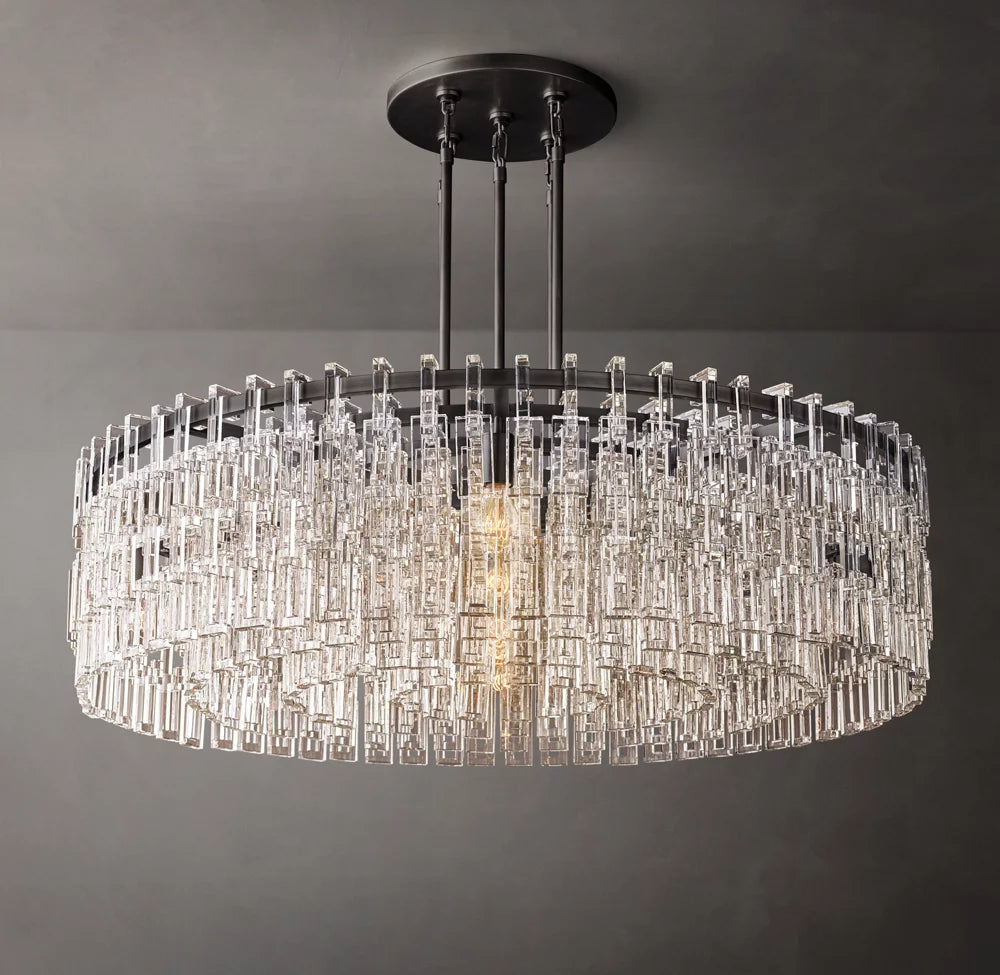 Marignan Round Chandelier 48"
