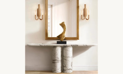 CUPOLA CARVED CONSOLE TABLE