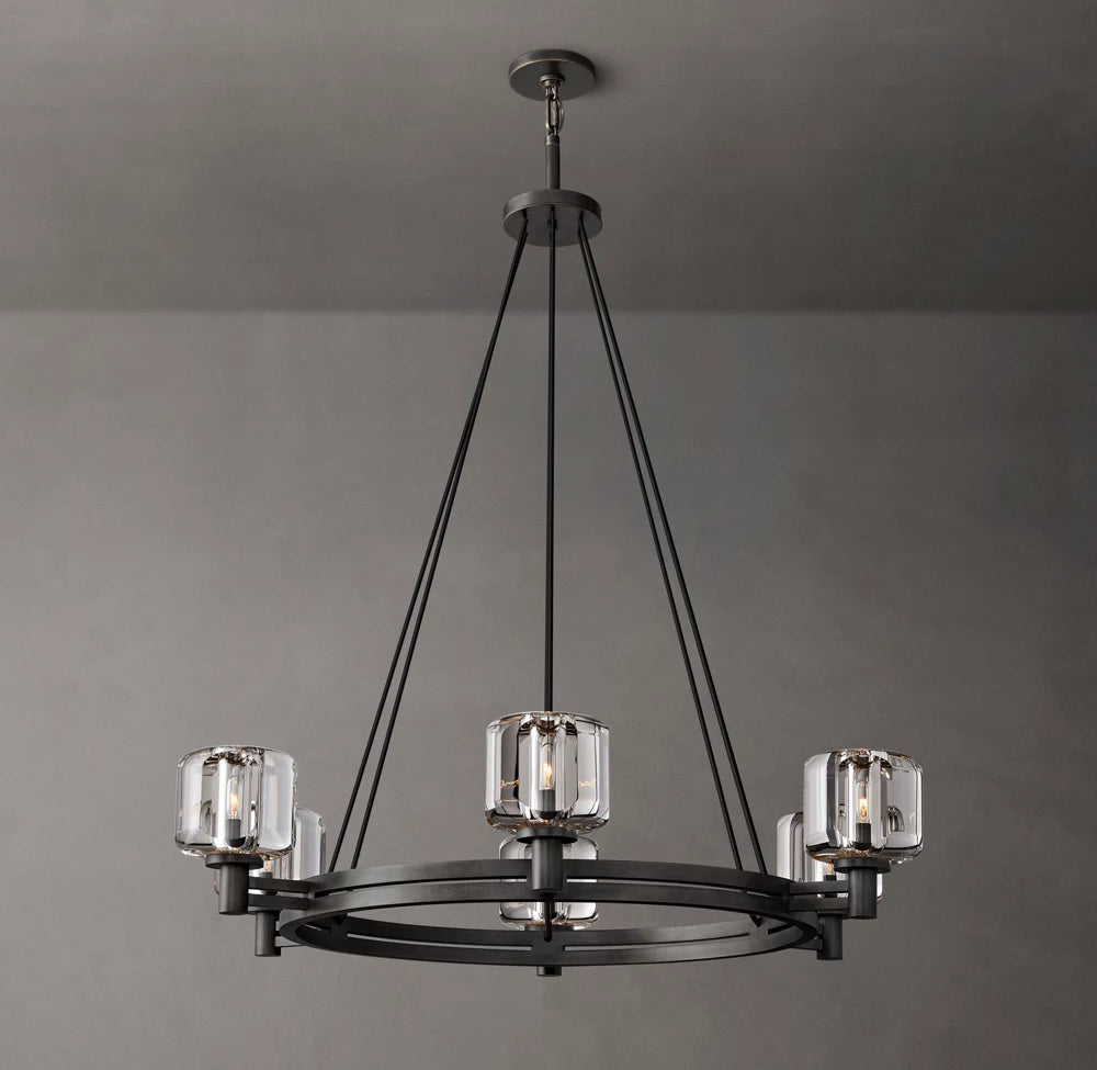 Demaret Round Chandelier 36"