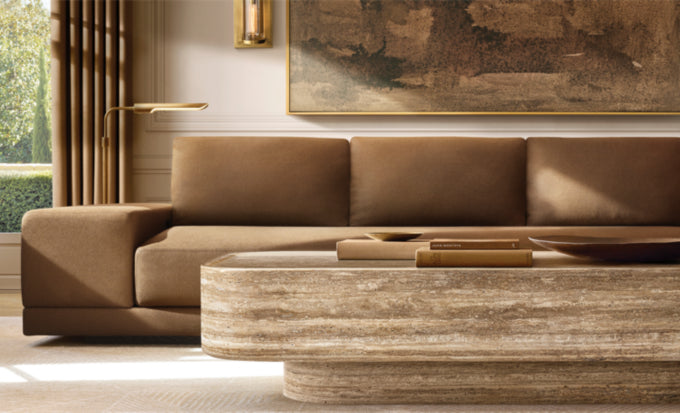 Cortona Full Cushion Back Wide-Arm Sofa