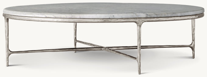 Thaddeus Marble Round Coffee Table