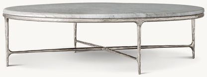 Thaddeus Marble Round Coffee Table