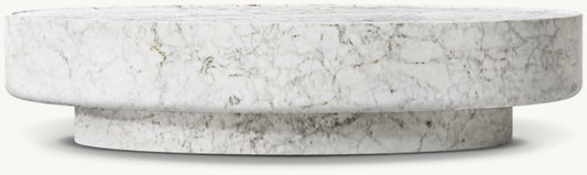 Vitolo Carved Oval Coffee Table