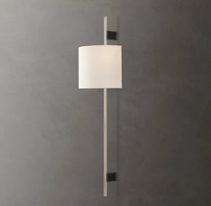 Vela Round Bar Sconce - Round Shade