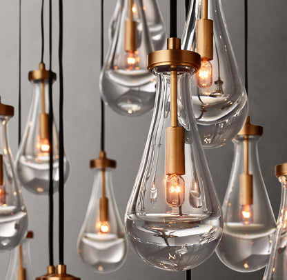 Rain Rectangular Chandelier 72"