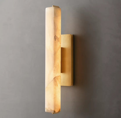 Audubon Alabaster Single Sconce