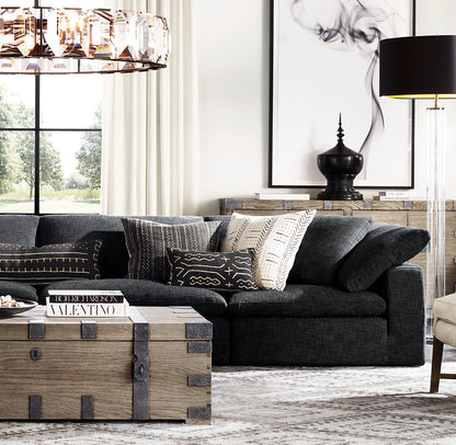 Harlow Crystal Round Chandelier 19"