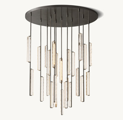 Audubon Crystal Round Chandelier 56"