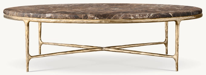 Thaddeus Marble Round Coffee Table