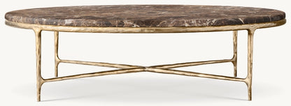 Thaddeus Marble Round Coffee Table