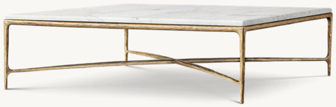 Thaddeus Marble Square Coffee Table