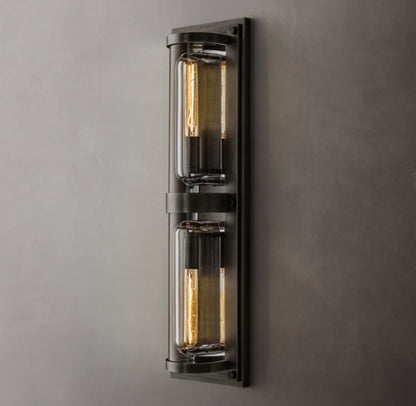 Savile Round Linear Sconce