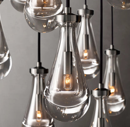 Rain Round Chandelier 36"
