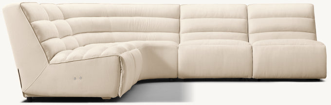 Chelsea Recliner Modular 5-piece Armless Corner Sectional