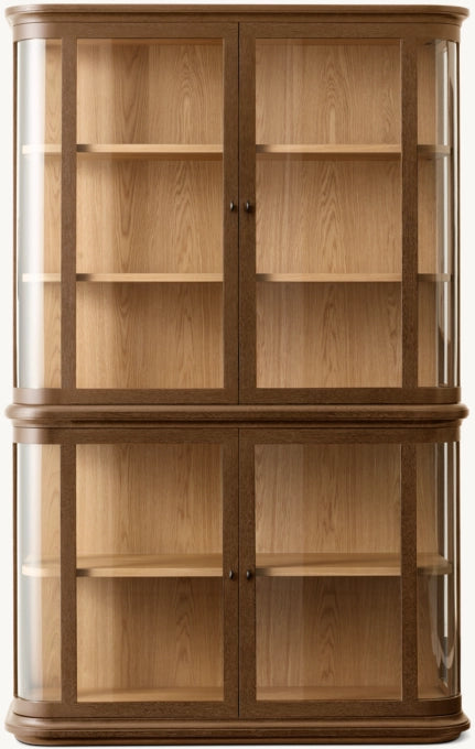 1970s French Vitrine Cabinet