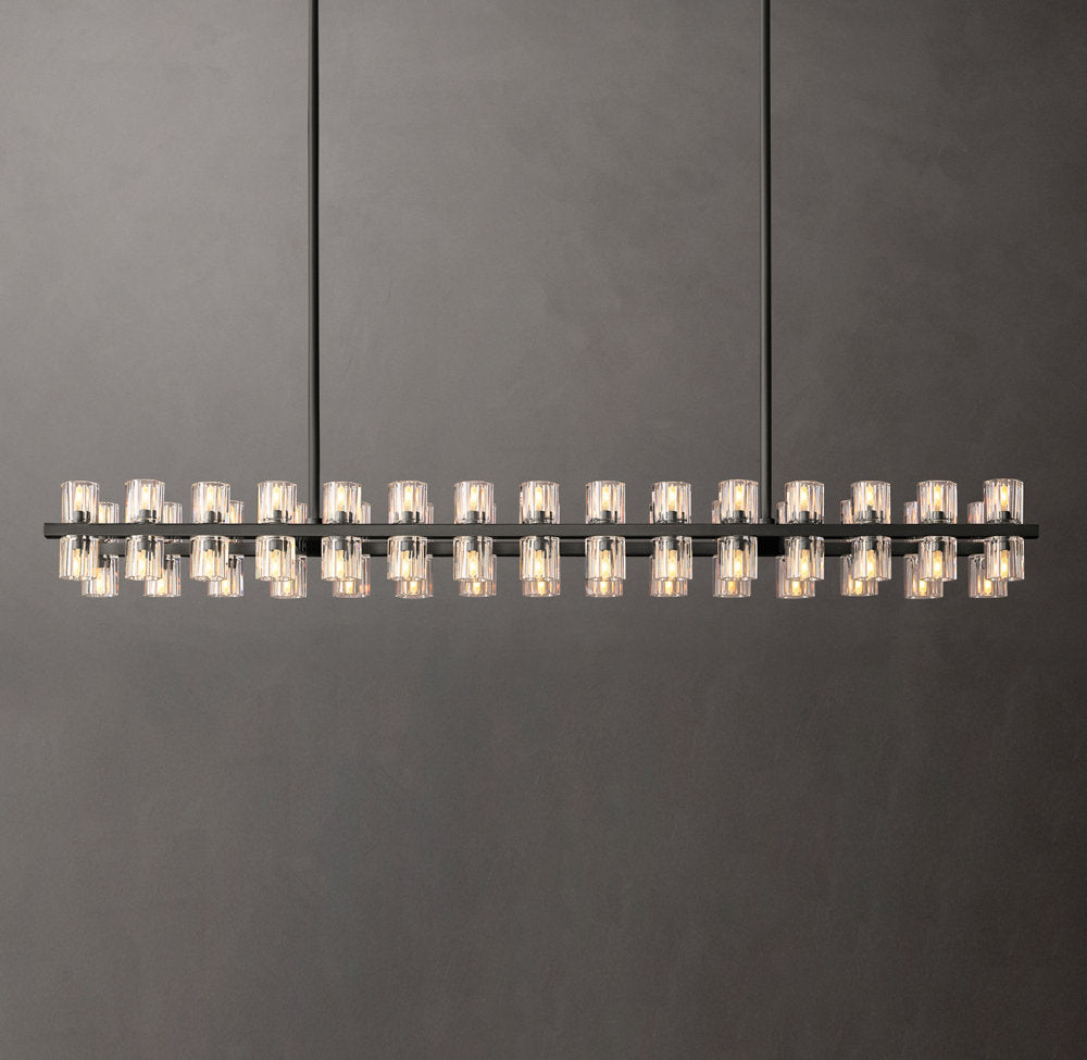 Arcachon LED Rectangular Chandelier 54"