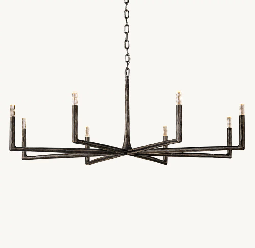 Thaddeus Round Chandelier 60"