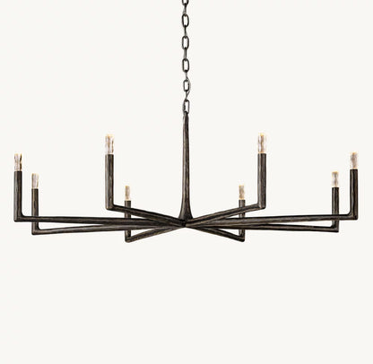 Thaddeus Round Chandelier 60"