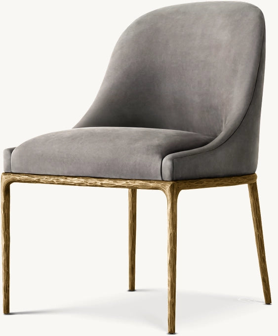 Thaddeus Slope Leather Dining Side Chair