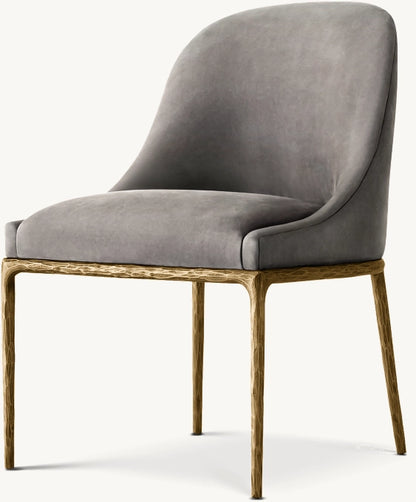 Thaddeus Slope Leather Dining Side Chair