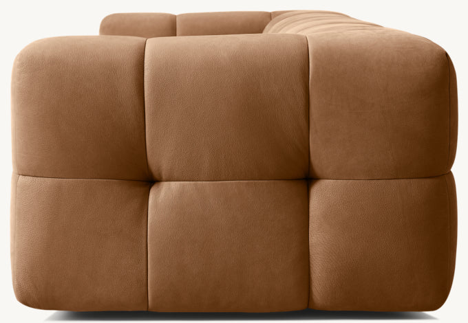 Dario Leather Sofa