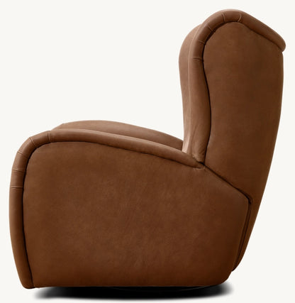 Gianna Leather Swivel Recliner