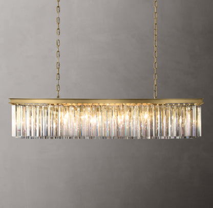 Rhys Rectangular Chandelier 49"