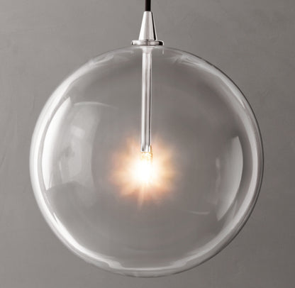 Glass Globe Mobile Pendant