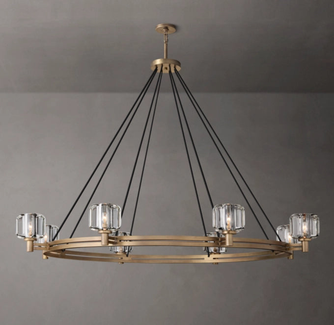 Demaret Round Chandelier 60"