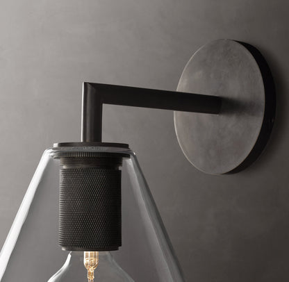 Utilitaire Funnel Shade Sconce