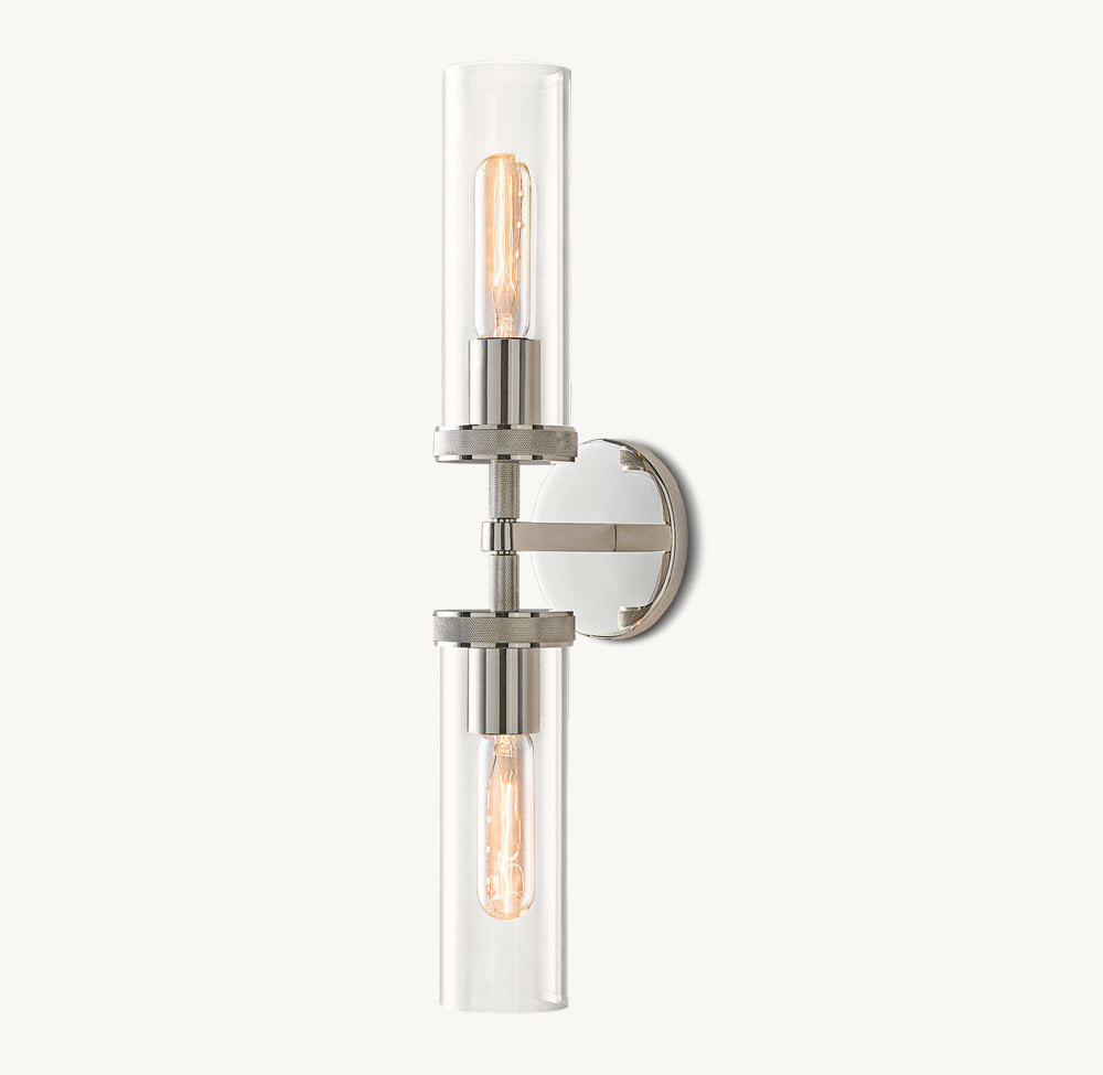 Lambeth Knurled Linear Sconce