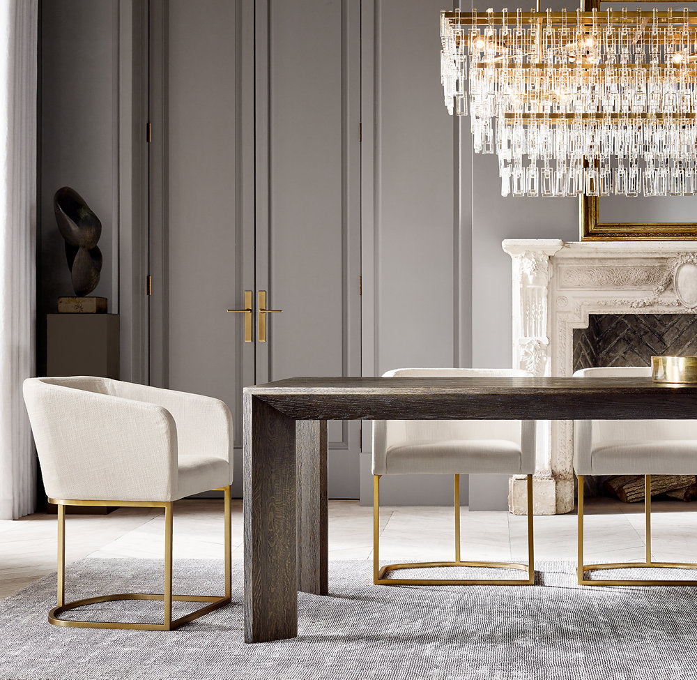 Marignan Tiered Rectangular Chandelier 60"