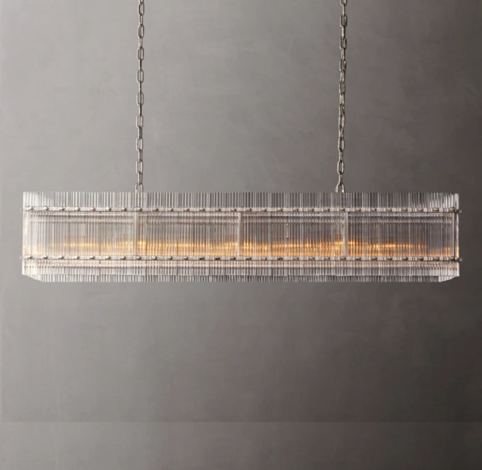 San Marco Rectangular Chandelier 54"